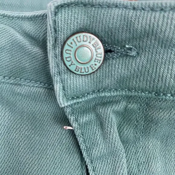 Judy Blue Women’s High Waist Wide Leg Jeans Tummy Control Top Size 15/32 Stretch - Picture 12 of 12